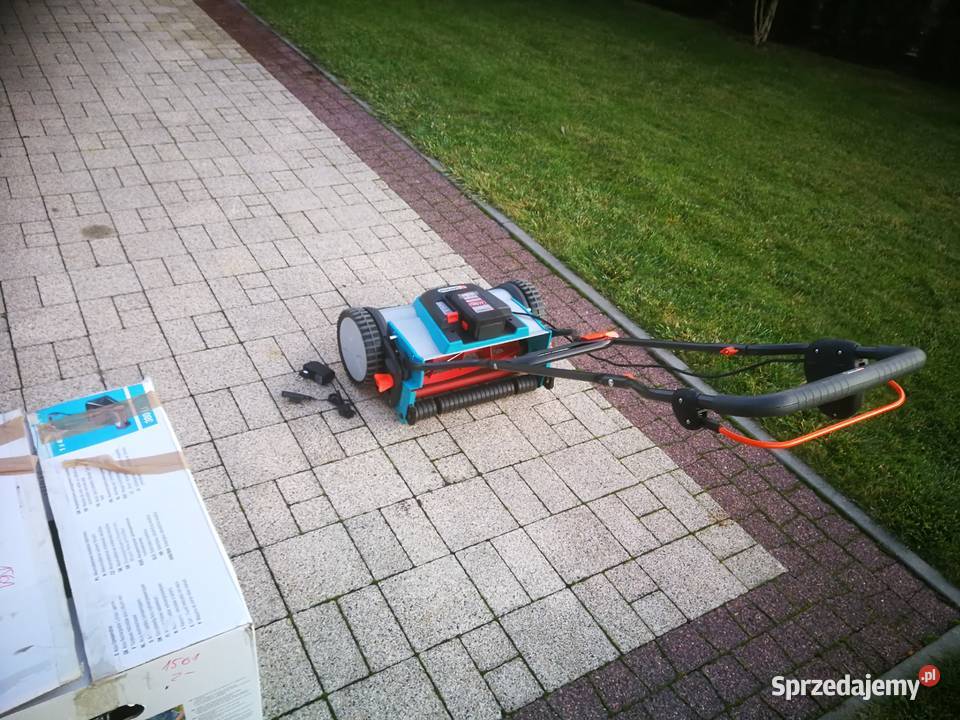 Bębnowa kosiarka elektrycznaręczna GARDENA 380Li Lubin