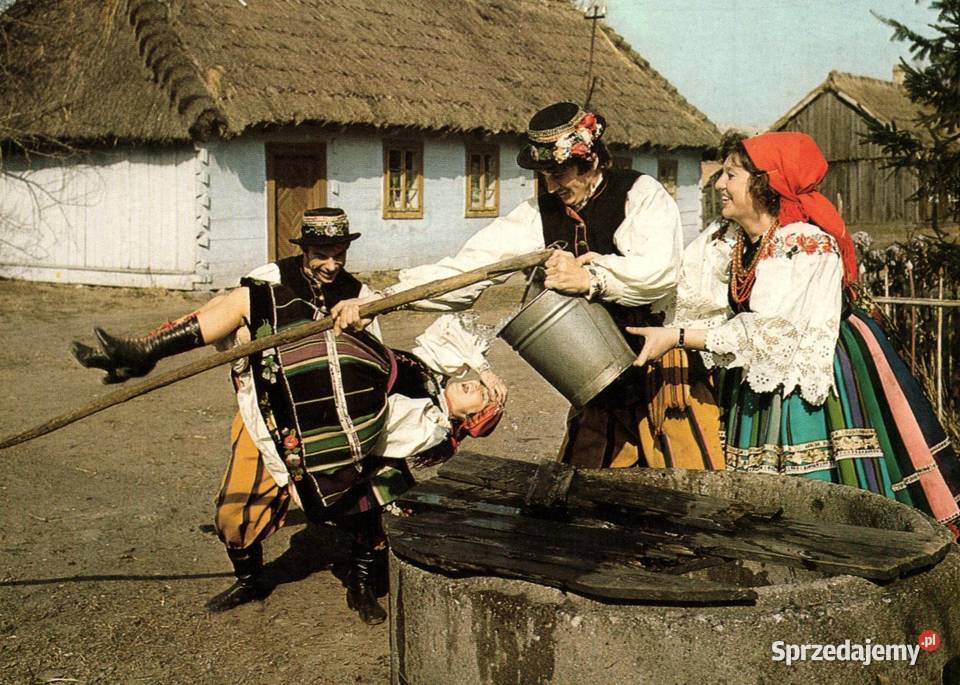 Pocztówka Folklor