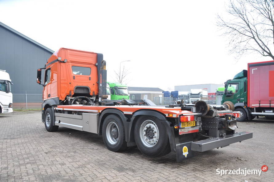 Hakowiec 6x2 Eur 6 Mercedes 2845 jedno łóżko mazowieckie Warszawa