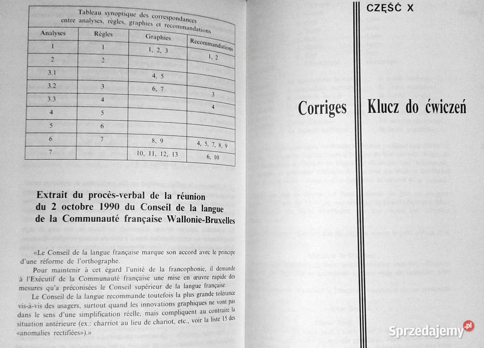 Poradnik ortograficzny polaków język francuski Chełm