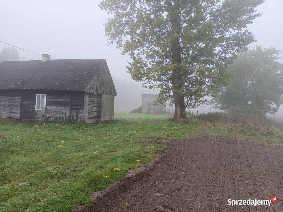 dzialka 17 ar z budynkami i mediami łódzkie Konopnica