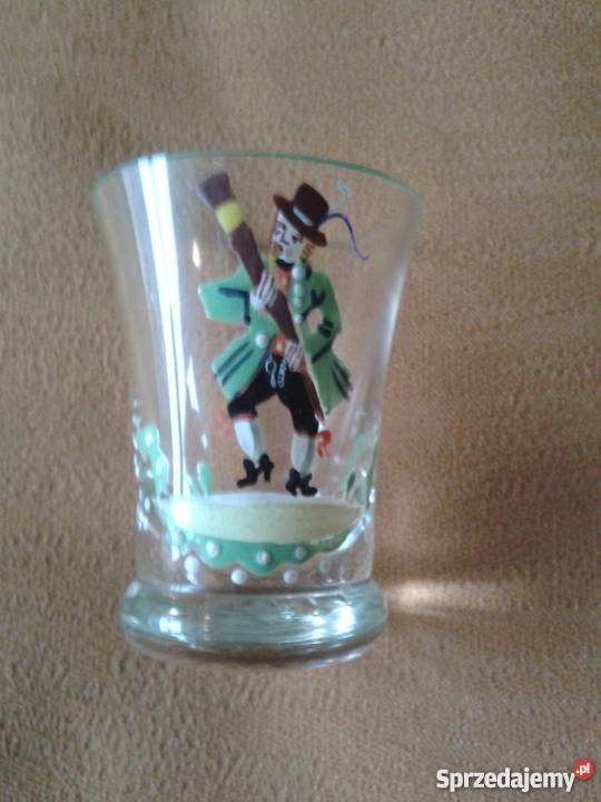 Kieliszek do wódki Żołądkowa i ze śmiesznymi łódzkie Łódź