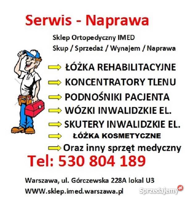 Serwis Naprawa Foteli Kosmetycznych Warszawa i usługa