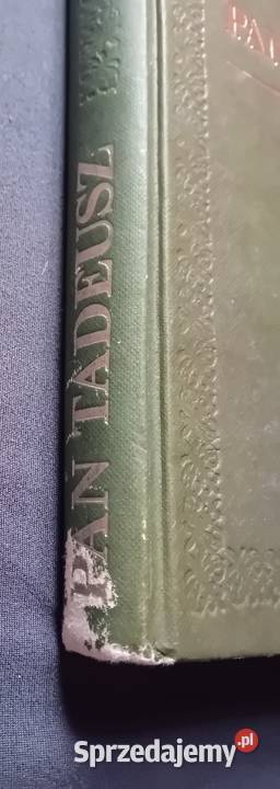 Adam Mickiewicz Pan Tadeusz KiW 1984 r wielkopolskie