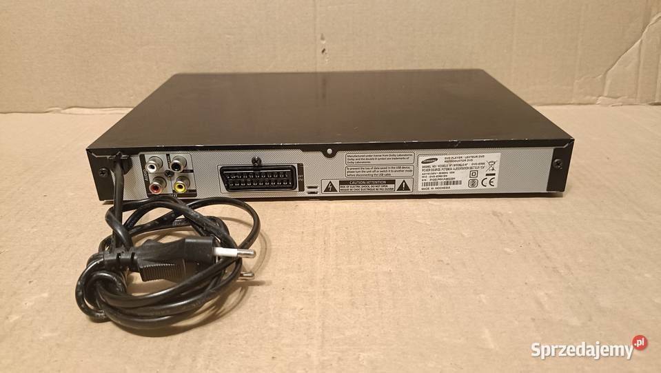 SAMSUNG DVDE360 z pilotem Sprawny szybko wielkopolskie Poznań