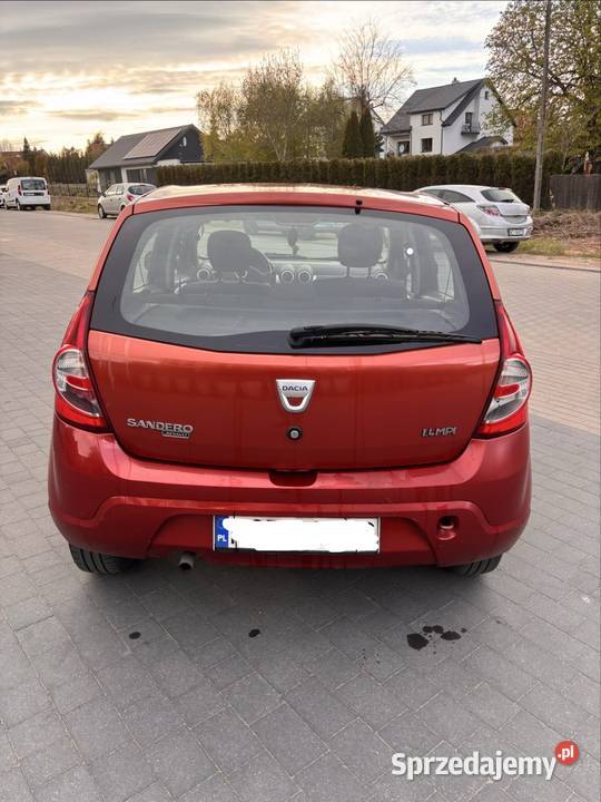 Dacia Sandero 14 8v Gaz Klimasprawna Wazne radio Pułtusk sprzedam