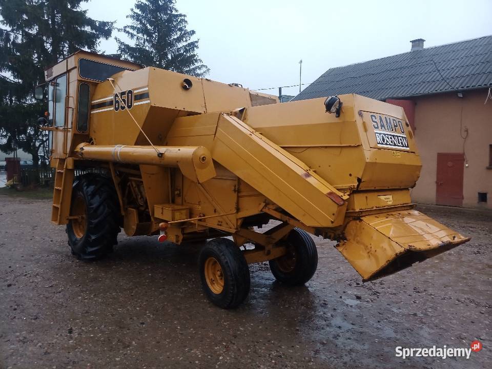 Kombajn Sampo 650 z kabiną Massey MF Czernice Borowe sprzedam