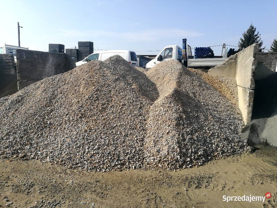 kruszywo kliniec 030 transport mała wywrotka małopolskie Kraków