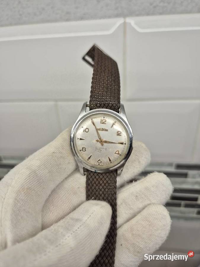Zegarek vintage Delbana Chorzów