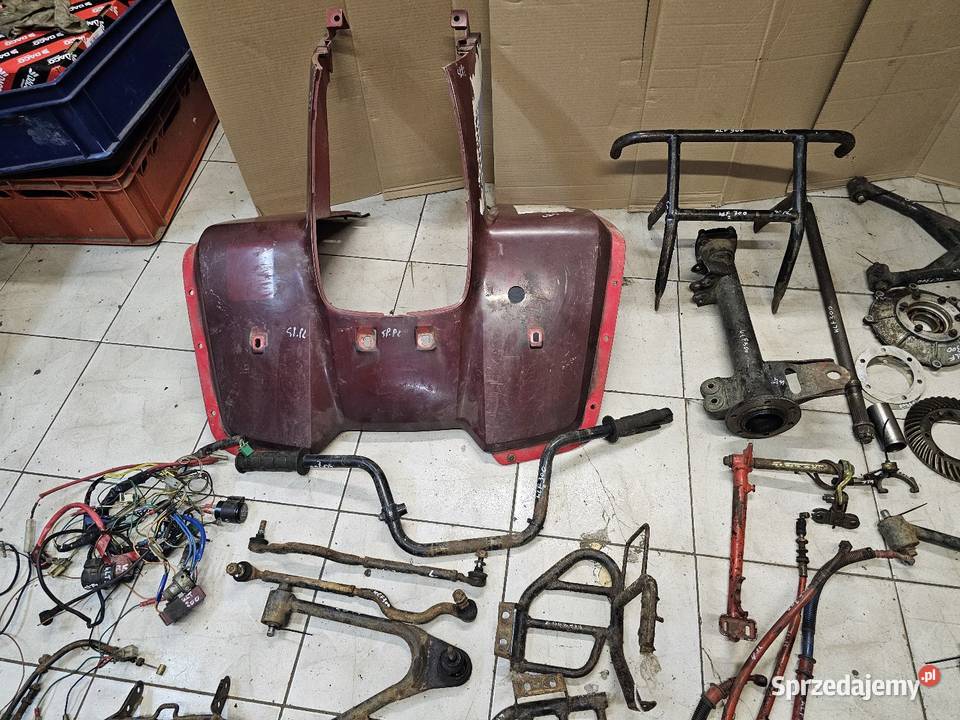 Kawasaki KLF 300 części owiewka bęben wahacz oś Jelenia Góra