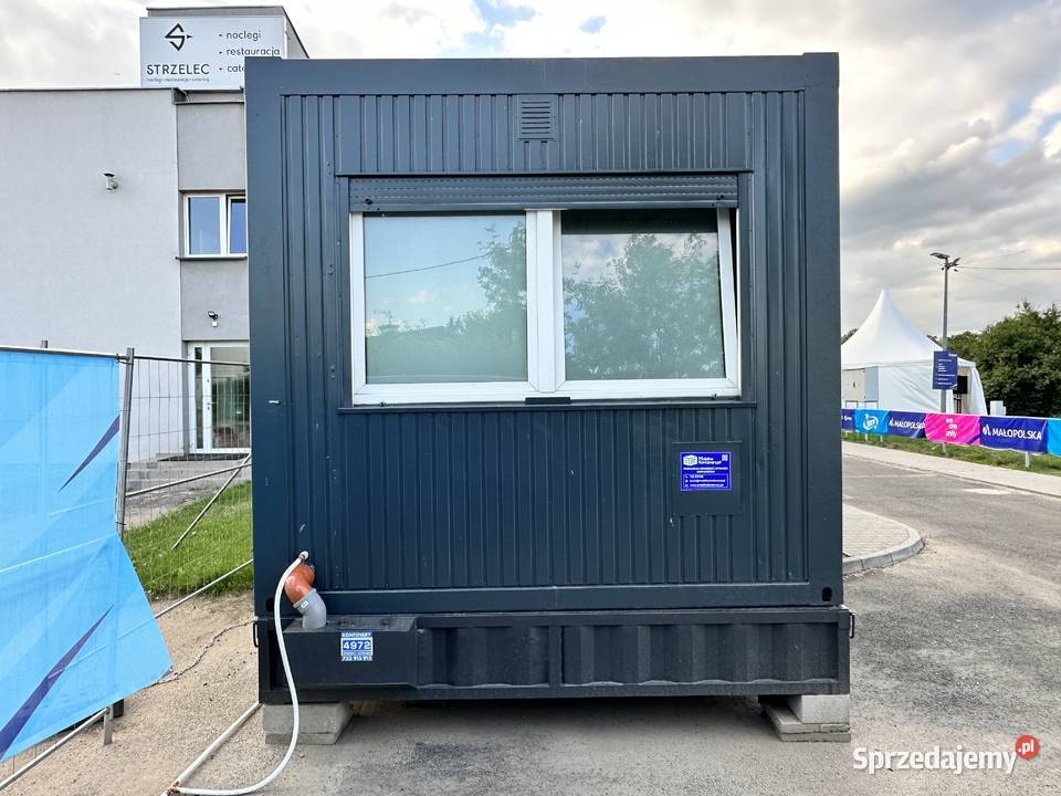 KONTENER SANITARNY 8x KABINA WC 6x UMYWALKA 2x
