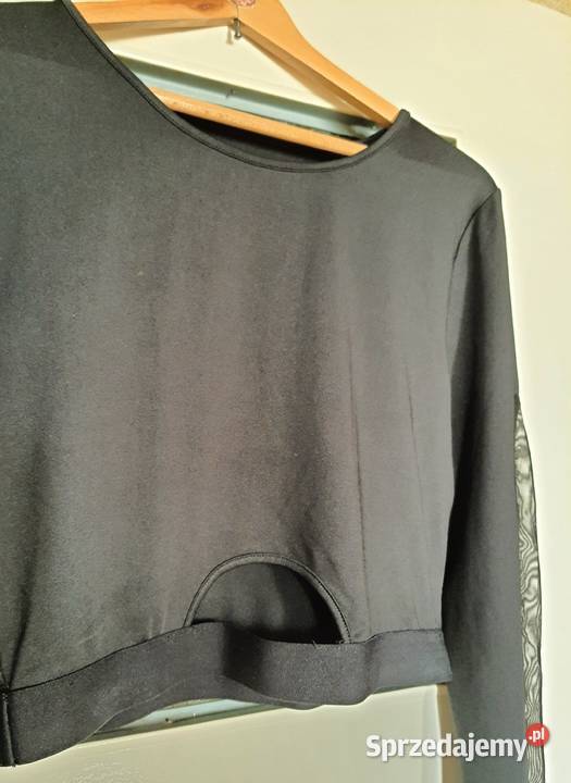 Tanio nowa bluzka sportowa z siateczką