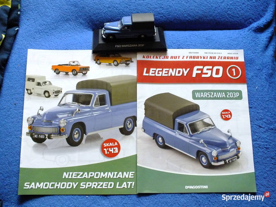 Sprzedam nowy model FSO Warszawa 203P LEGENDY Gdańsk sprzedam
