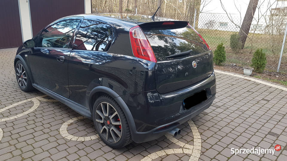 Abarth Fiat Grande Punto 14 155 2009 Przebieg 70 klimatyzacja mazowieckie Radzymin sprzedam