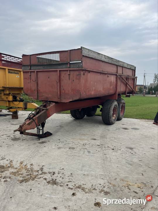 Przyczepa skorupowa 10 ton