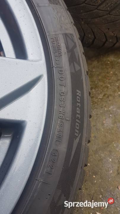 Felgi 17 vw aluminiowe Samochodowe Sieradz