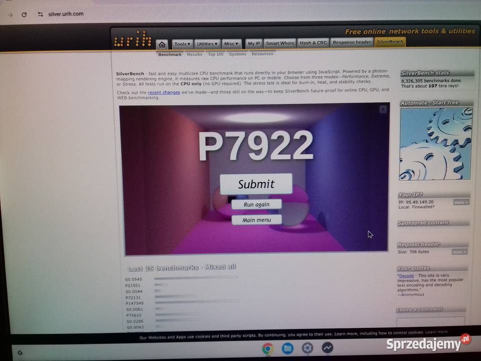 SFF lenovo M91p i32120 33Ghz DDR3 2GB Pamięć RAM 2 Bydgoszcz