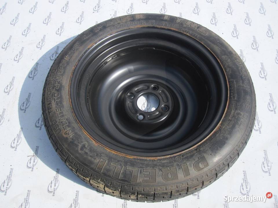 FORD FOCUS MK1 I koło dojazdowe 1258015 95M Opony i felgi