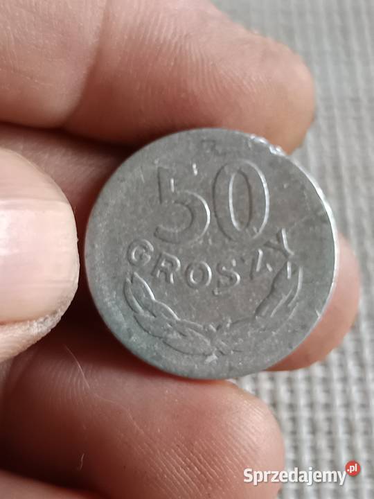 Sprzedam monetę 50 groszy 1949 skrętka lekka lubelskie Chełm sprzedam