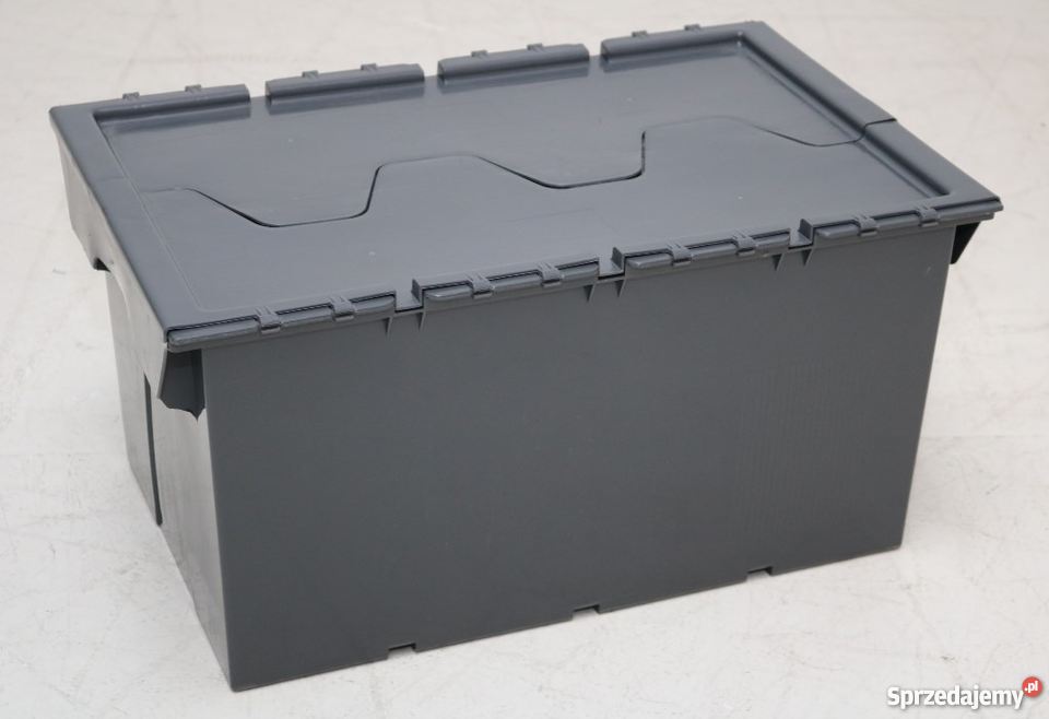 Pojemniki magazynowe zamykane 600x400x300mm Magazynowanie Dzierżoniów