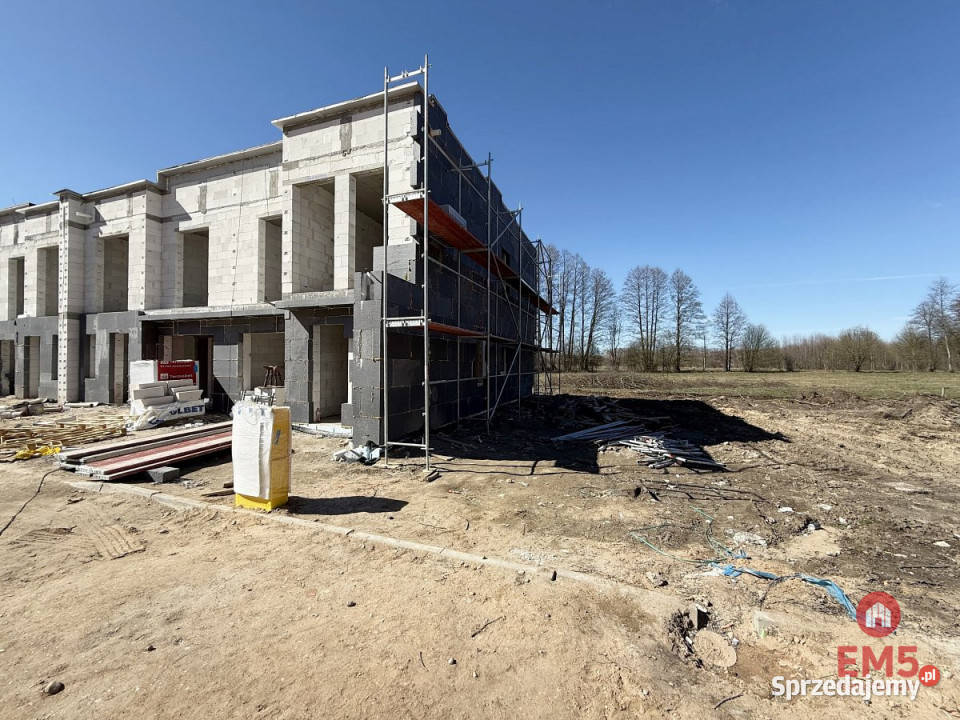 Dom szeregowy do sprzedania 125m2 Zaścianki mieszkalny Nieruchomości