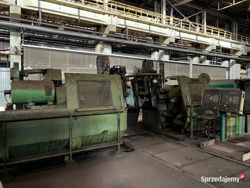 Tokarka do zestawów kołowych CNC Rafamet UDA Produkcja Tarnowskie Góry
