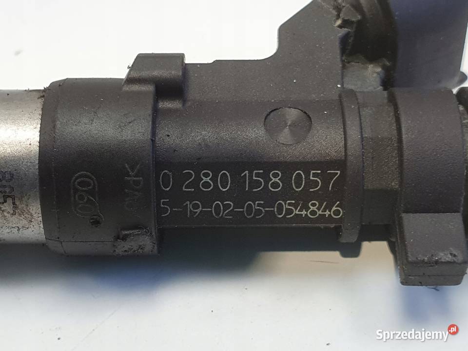 Peugeot 206 16 16V WTRYSKIWACZ wtrysk 0280158057 osobowe