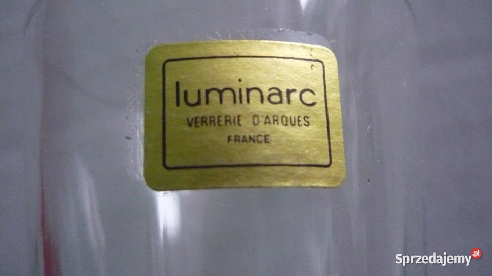 Kieliszki Luminarc do sherry małe szampanówki do podlaskie Sokółka sprzedam