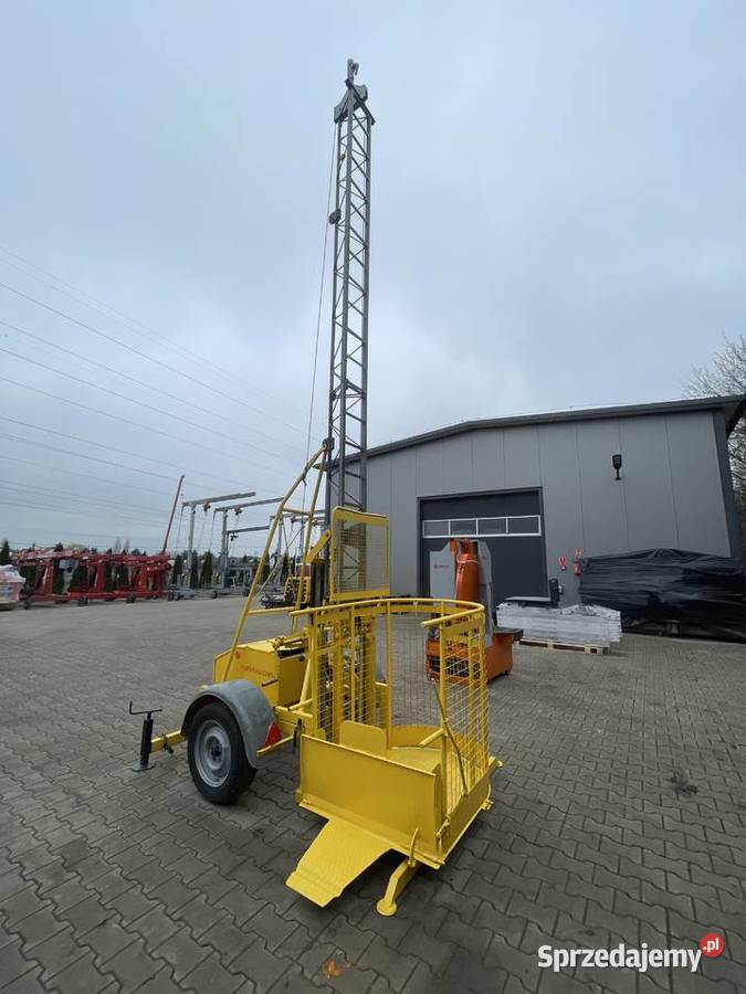 Winda Budowlana wyciąg HERZOG Junior 200 HD na Ślesin