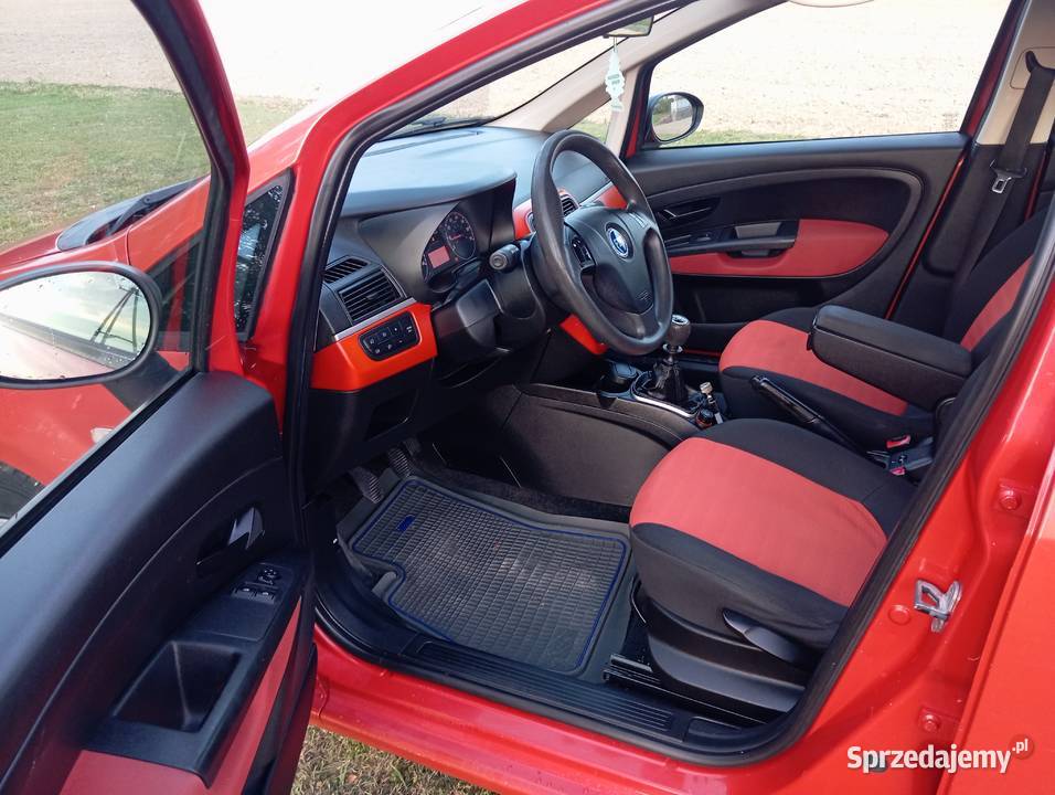 Fiat Grande Punto2006r13 Multijet90 Klimatyzacja pomarańczowy Bulowice
