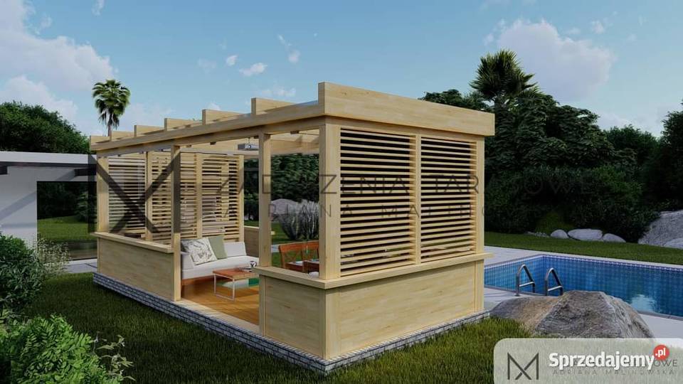 Nowoczesna altana ogrodowa kujawsko-pomorskie