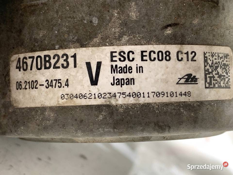 POMPA ABS MITSUBISHI OUTLANDER III 4670B231 20