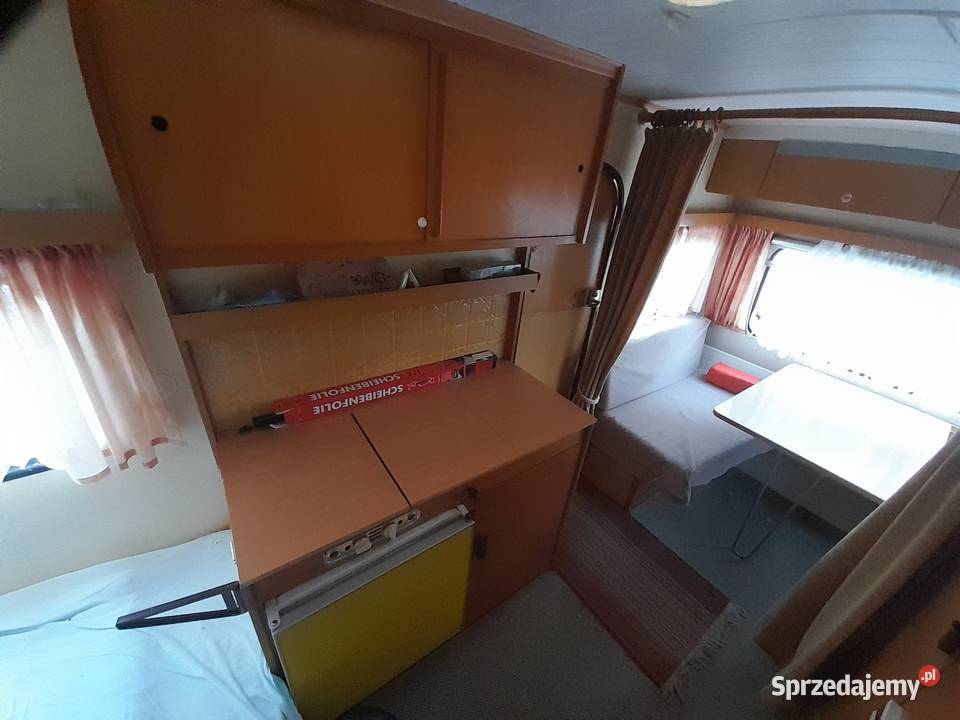 Przyczepa kempingowa z przeznaczeniem na działkę Sieradz