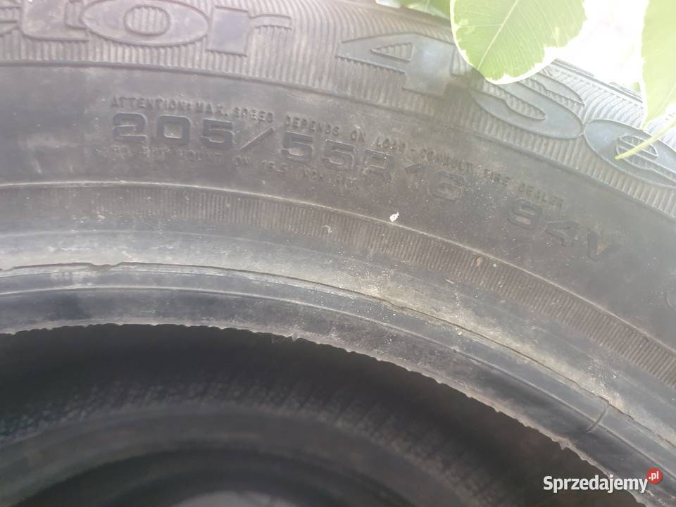 Opony Goodyear Vector 4 Season zima 20555R16 sprzedam