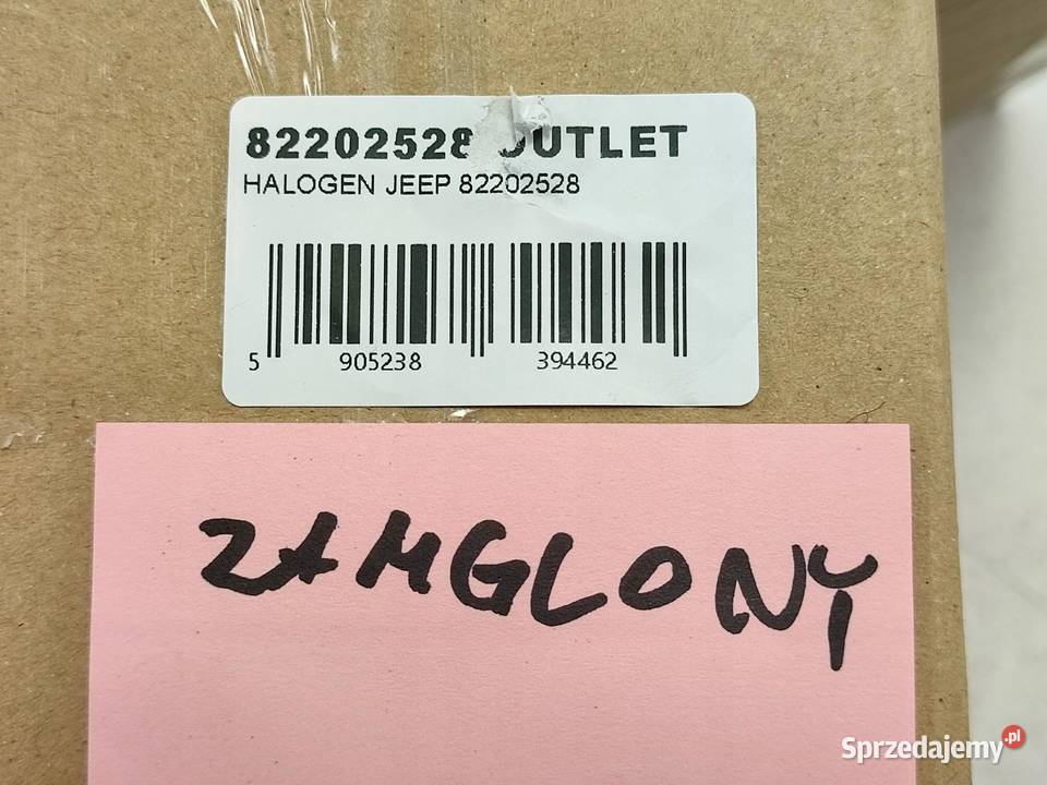 HALOGEN LAMPA JEEP WRANGLER 2002 25 40 82202528 sprzedam