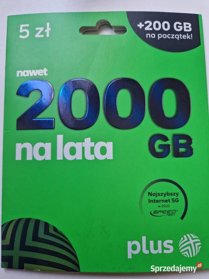 Karta Sim z łatwym numerem Plus (dawniej simplus) pomorskie Wejherowo