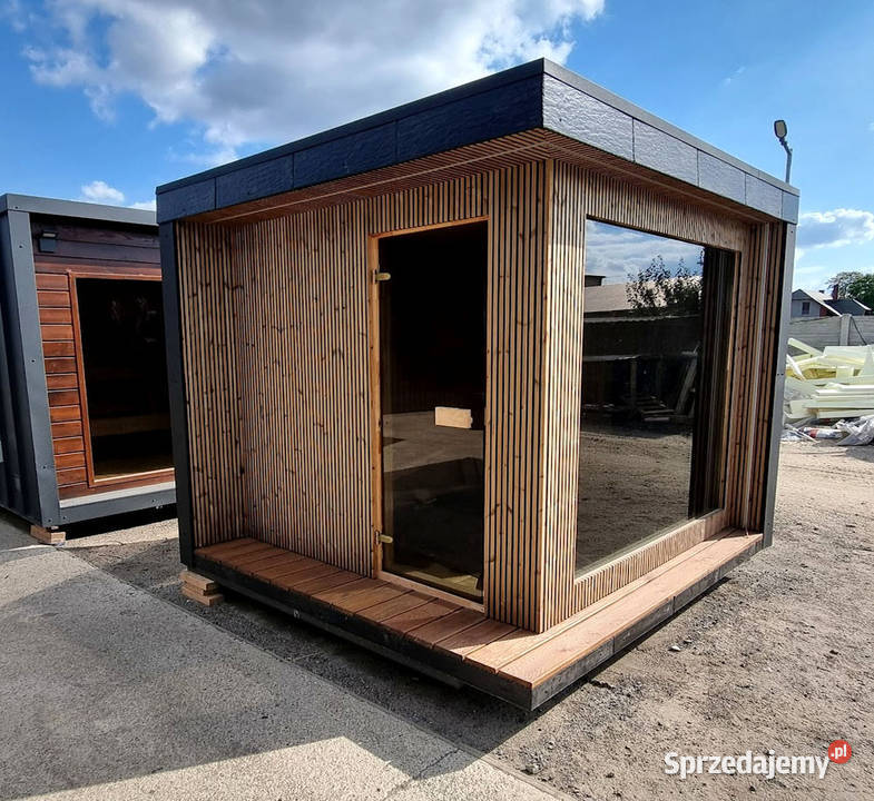 SAUNA OGRODOWA CUBE LUX 260 x 240 Wrocław