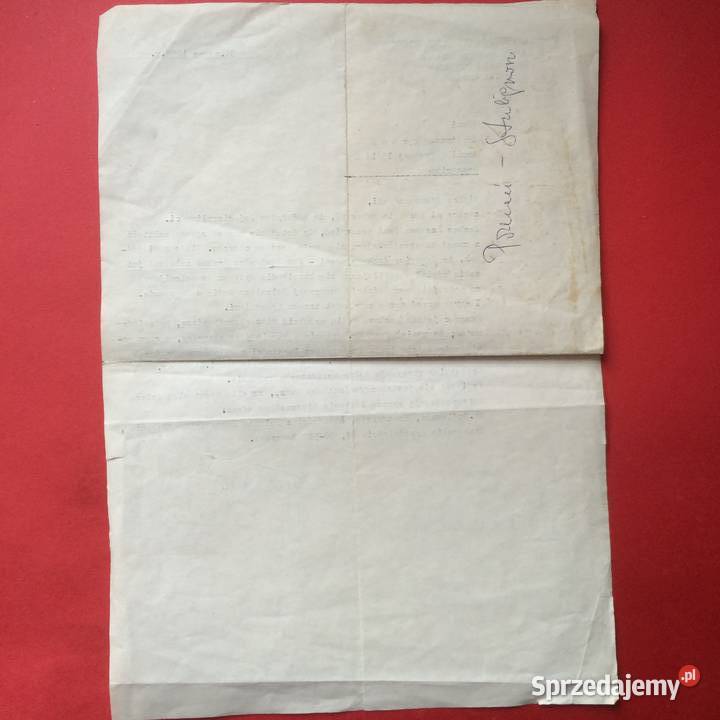 1265 List Profesora Stefana Stuligrosza z 1976 Antykwariat Szczecin