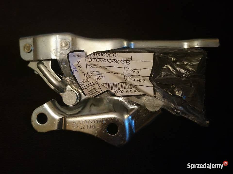 Zawias zawiasy maski Skoda Superb II lewy prawy