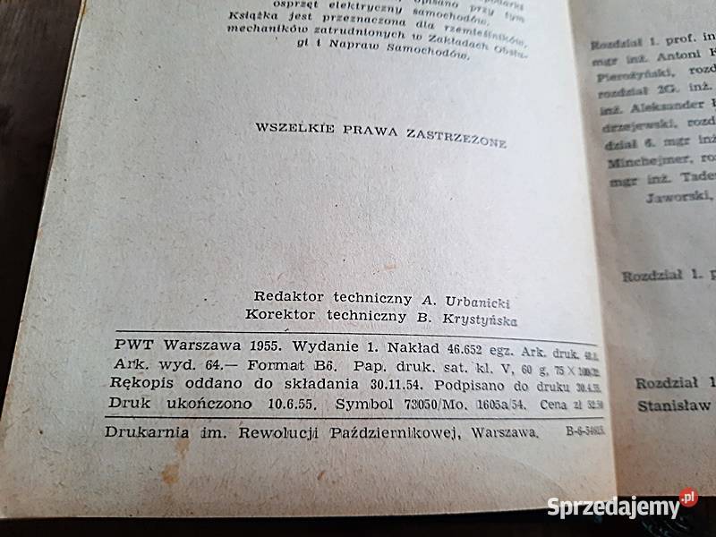 Poradnik mechanika samochodowego praca zbiorowa