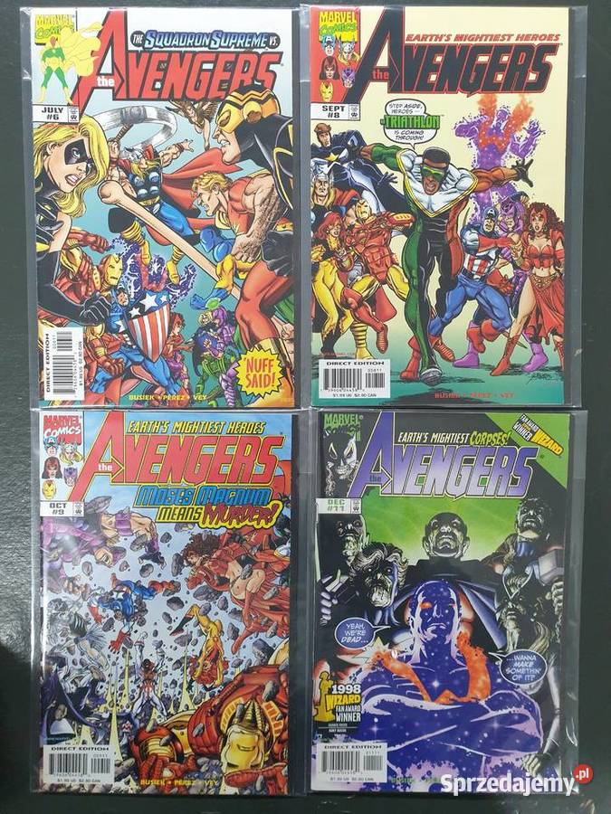 The Avengers kolekcja 30 oryginalnych komiksów Gdynia