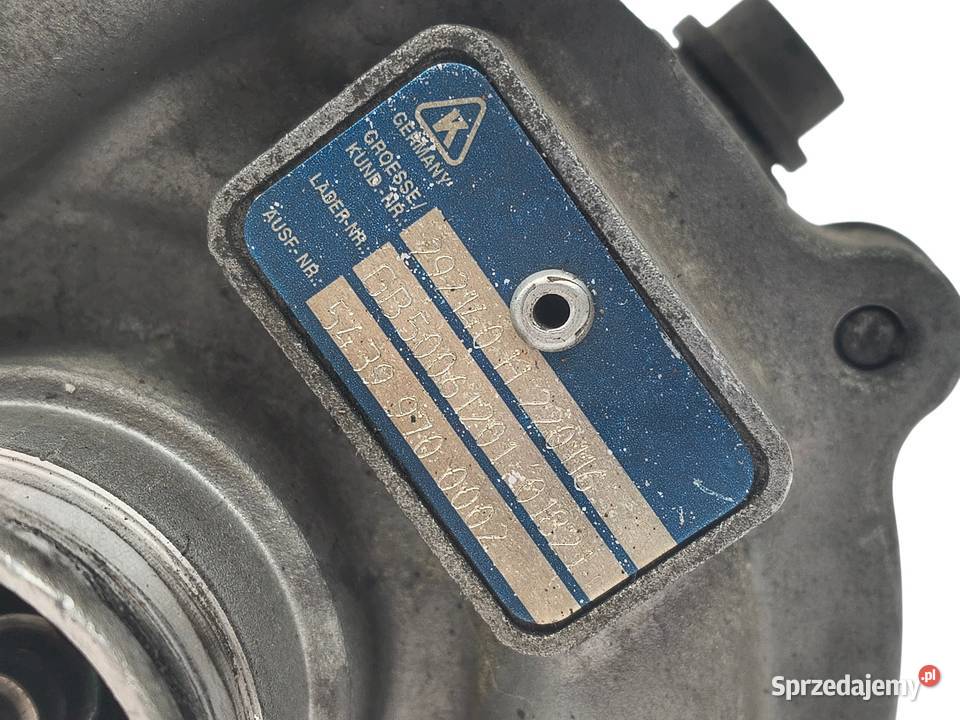 TURBOSPRĘŻĄRKA Renault Megane Scenic III Fluence Turbosprężarki Chełm sprzedam
