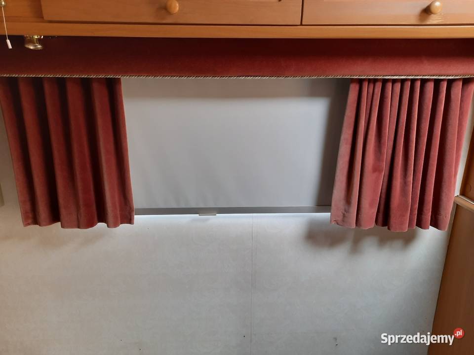 Zasłonki do przyczepy kempingowej ANGIELSKIEJ Skokowa