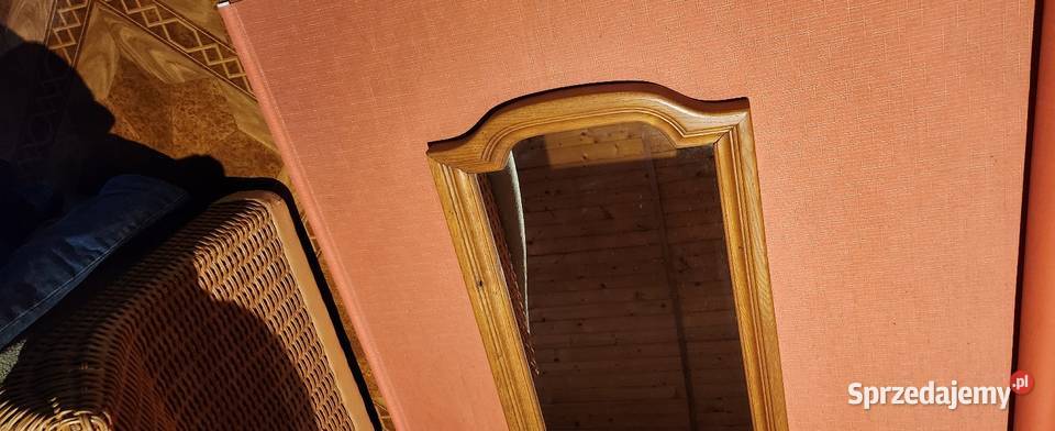 Lustro wiszące w stylowej ramie śląskie Gliwice
