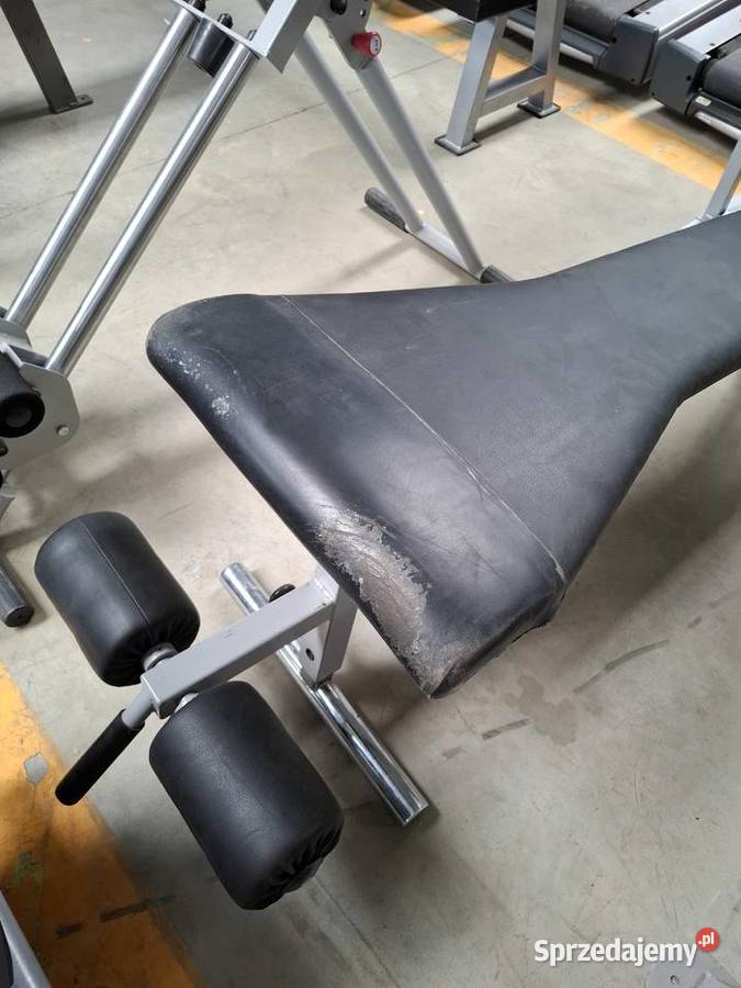 Ławka skośna na mięśnie brzucha Nordic Gym zachodniopomorskie Wałcz