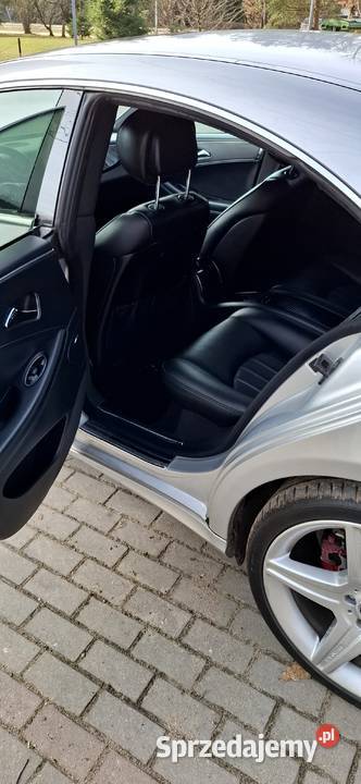 Mercedes CLS 320CDI AMG srebrny Elbląg sprzedam