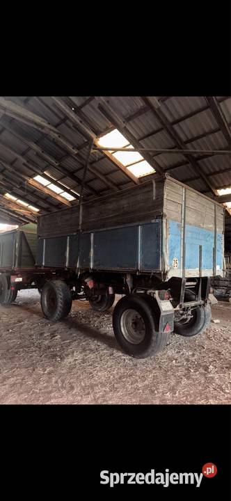 Przyczepa wywrotka 12 t nieuszkodzony Kluczbork