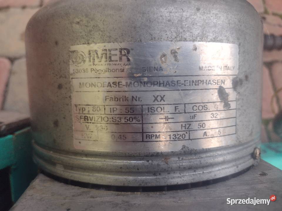 Wciągarka wyciągarka IMER ES 150 230Vudźwig 150