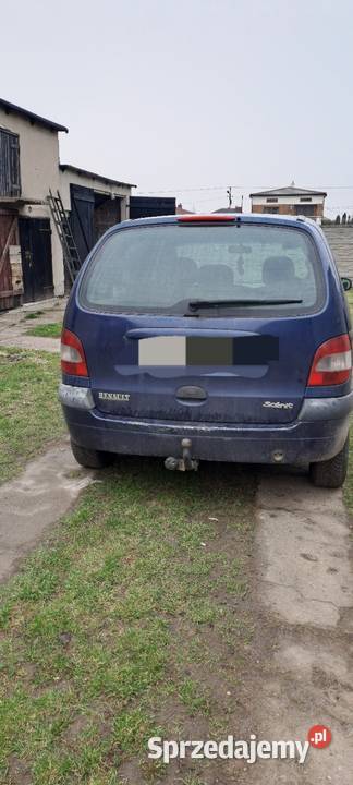 Sprzedam samochód Renault scenic 16 16v granatowy Scenic Łódź