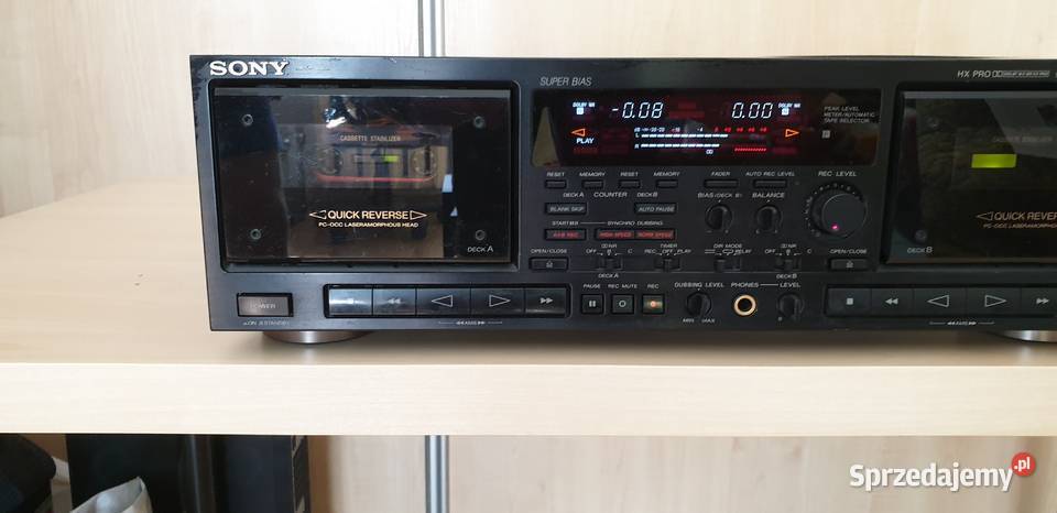 SONY STEREO CASETTE DECK TCWR870 małopolskie Nowy Sącz